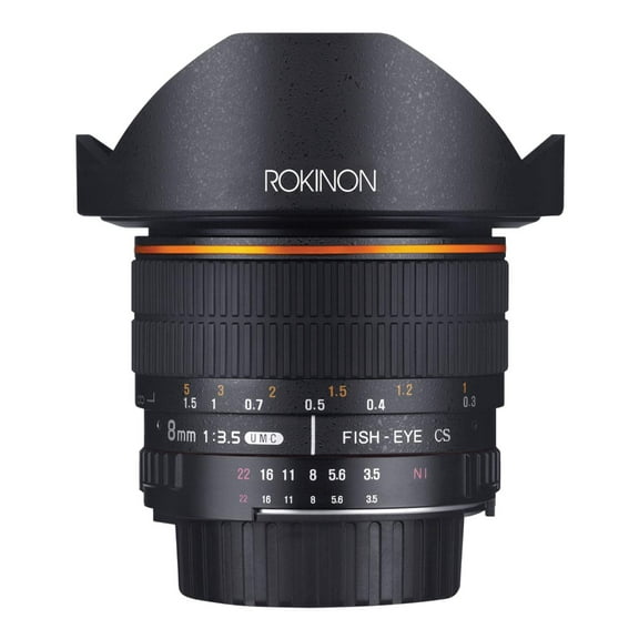 Rokinon Rokinon FE8M-C 8mm F3.5 Fisheye Fixed Lens for Canon - Black
