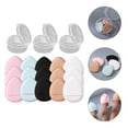 thumbnail image 4 of 15 piezas de maquillaje de maquillaje Popillo Facial Facial Puff Mini Fingertip Powder Puffs, 4 of 5