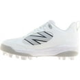 thumbnail image 3 of New Balance Youth 3000V7 Molded Baseball Cleats White/Black 5, 3 of 5