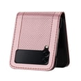 thumbnail image 2 of for Samsung Galaxy Z Flip 4 5G Slim Flip Case, Premium PU Leather Shockproof Drop Protective with Hinge Protection Phone Case Cover for Samsung Galaxy Z Flip 4 5G, Rosegold, 2 of 5