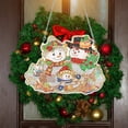 thumbnail image 2 of Cuadros Decorativos 5D DIY diamante pintura Navidad puerta colgante decorativo pared artesanía, 2 of 8