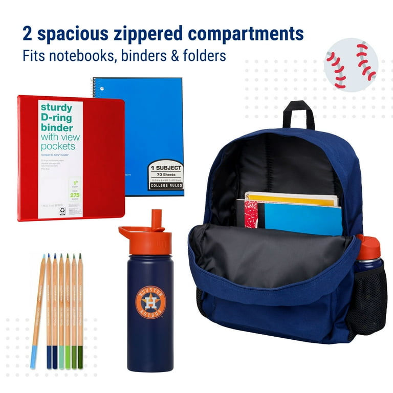 Wildkin Houston Astros Lunch Box & Backpack 2-Piece Set - Walmart.com Wildkin Houston Astros Lunch Box & Backpack 2-Piece Set - Walmart.com