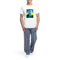 thumbnail image 5 of CafePress - Ukrainian President Zelenskyy Ukraine Flag Pajamas - Men's Light Loose Fit Cotton Pajama Set, 5 of 7