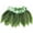 Olive Green, variant on Eease Ti Leaf Hula Skirt Hawaiian Leaf Skirt Green Grass Skirt with Artificial Flowers for Beach Luau Party Supplies