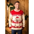 thumbnail image 5 of Adult Sloth Ugly Christmas Sweater, 5 of 7