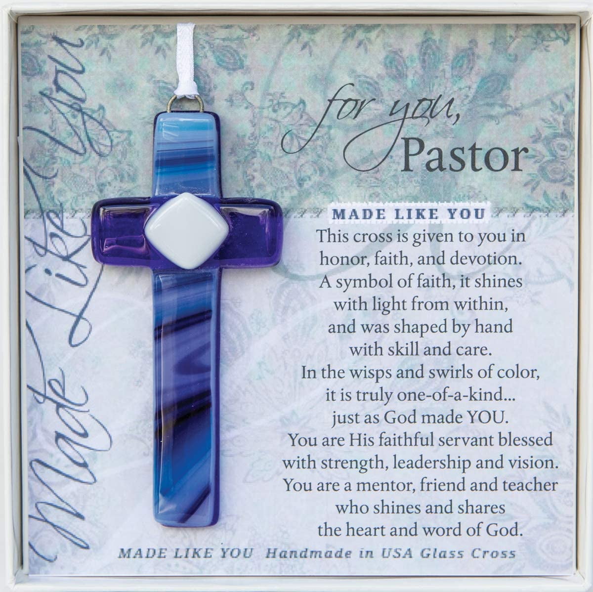 Pastor Appreciation Gift/Pastor Gift - Handmade Cross with Sentiment -  Walmart.com