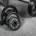 thumbnail image 6 of BalanceFrom Classic Cast Iron Weight Plates for Strength Training, 2-Inch, 10-Pound, Pair, 6 of 6