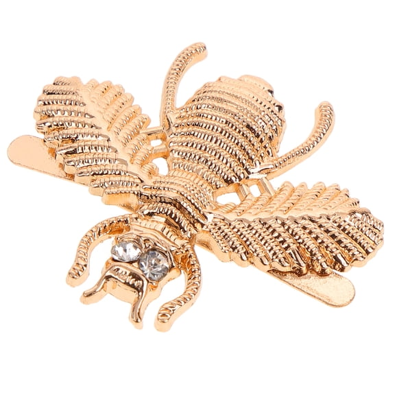 FRCOLOR Shoe Buckle Decor Clips for Pumps Accessories Bin Linen Golden