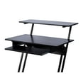 thumbnail image 4 of Monoprice Recording Studio Desk with Raised Platform and Keyboard Tray, Studio Workstation, Stable & Lightweight, For Home Studio - Stage Right Series, 4 of 6