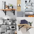 thumbnail image 2 of Escuadras para Repisas 10PCS,Soporte para Repisas de Pared, 2 of 7