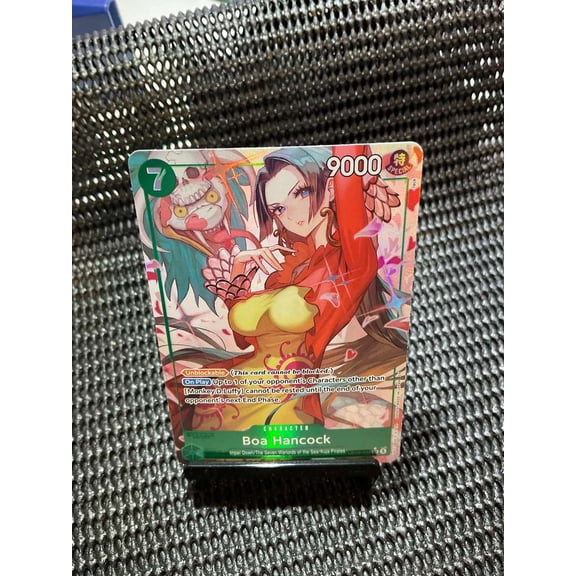 2024 Bandai One Piece TCG Wings Of The Captain Boa Hancock Foil Trading Card