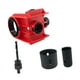 thumbnail image 3 of Kit de instalación de cerradura de puerta con 2 bujes ajustables y plantilla guía. Rojo, 3 of 9