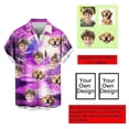 thumbnail image 5 of MDUKONU Chemise Classique pour Hommes Coupe Classique Chemise de Fête Résistante aux Plis Violet m, 5 of 5