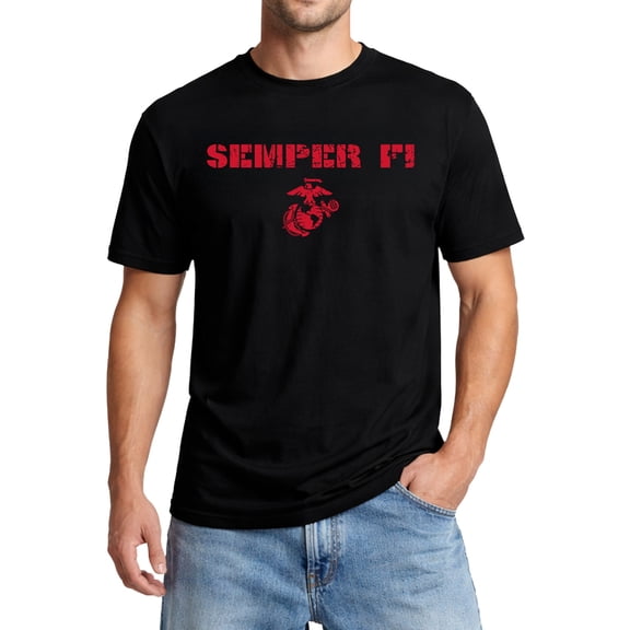 Icon Sports United States Marine Corps Semper Fi T-Shirt - Large