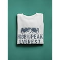 thumbnail image 3 of High Peak Everest. Sweatshirt Men -Image by Shutterstock, Male XX-Large, 3 of 4