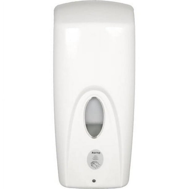 Impact Hands Free Soap Dispenser - Automatic - Support 6 x AA Battery - Key Lock - White - 1Each