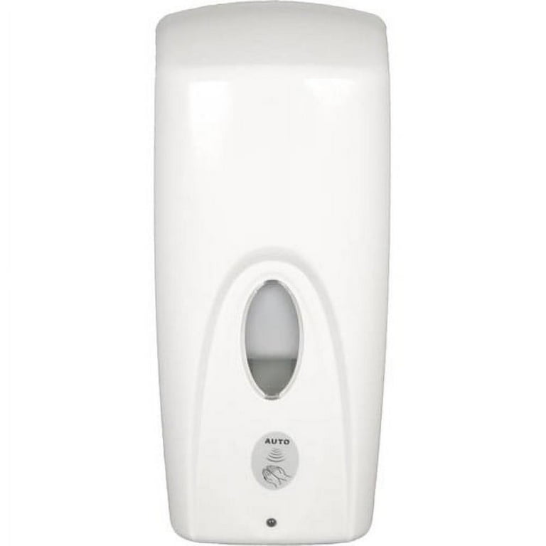 Impact Hands Free Soap Dispenser - Automatic - Support 6 x AA Battery - Key Lock - White - 1Each Impact Hands Free Soap Dispenser - Automatic - Support 6 x AA Battery - Key Lock - White - 1Each