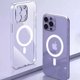 thumbnail image 3 of Original Transparent For Magsafe Magnetic Silicone Case For iPhone 15 14 13 12 11 Pro Max XS XR 7 8 Plus Wireless Charging Cover, 3 of 5