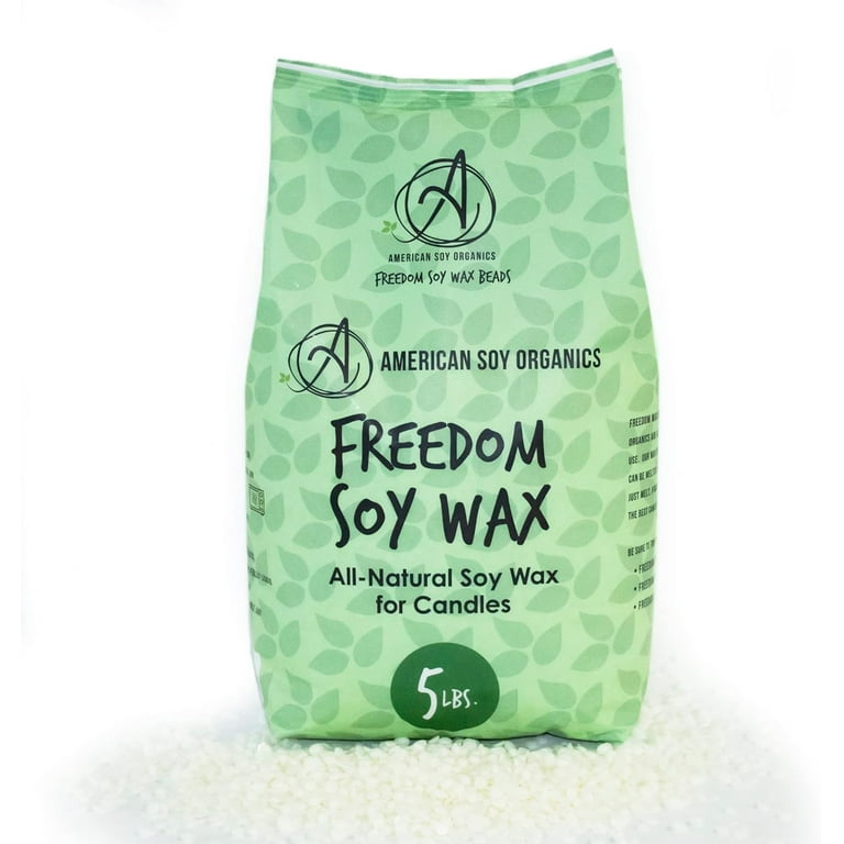 American Soy Organics-Freedom Soy Wax Beads for Candle Making 5