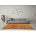 thumbnail image 3 of Ahgly Company Indoor Rectangle Abstract Orange Modern Area Rugs, 6' x 9', 3 of 4