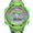 Green, variant on SEGA Sonic The Hedgehog LCD Unisex Children Watch with Metallic Rotating Light-Up Dial Silicone Strap (SNC4115WM)