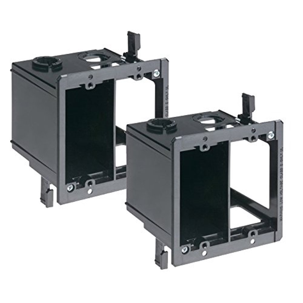 Arlington (2Pack) LVDR22 2Gang Combo Electrical/LowVoltage Box