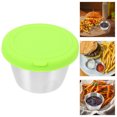 thumbnail image 4 of juegos de platos para salsa de cocina, tazas para salsa casera, tazas para condimentos y salsas para refrigerios con tapas, 4 of 5