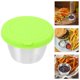 thumbnail image 4 of juegos de platos para salsa de cocina, tazas para salsa casera, tazas para condimentos y salsas para refrigerios con tapas, 4 of 5