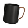 thumbnail image 4 of deevoka Milk Frothing Pitcher Jug Espresso Latte Art Cup for Sauces Gravies Warm Tea 600ml, 4 of 9