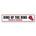 thumbnail image 2 of Boxing Novelty Decor, Metal Wall Sign - 4x18 Inches, 2 of 4