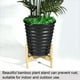 thumbnail image 5 of 10 x 10 x 10 Bambú Planta Soporte, Esquina Planta Estante para Interior Exterior Plantas, 5 of 5