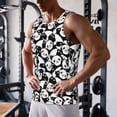 thumbnail image 5 of Fuzoiu Cute Panda (3) Print Men's Workout Tank Tops,Sleeveless Gym Shirt Quick Dry,Fitness Bodybuilding T-Shirt,Muscle Athletic Workout Tee-4X-Large, 5 of 7