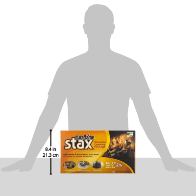 duraflame Stax Stackable Crackling Firelogs Indoor u0026 Outdoor - Walmart.com