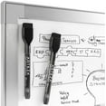 thumbnail image 3 of Arteza Black Magnetic Cap Dry Erase Markers Set with Built-In Eraser, Fine Tip, 36 Pack, 3 of 8