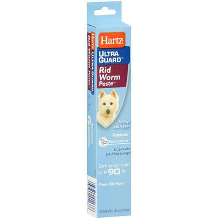 Hartz Ultra Guard Rid Worm Paste Dog Medicine, 13 g