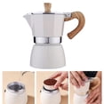 thumbnail image 4 of Cafetera Clásica Italiana Percodor Ol 150/300 Ml 3 Tazas / 6 150ml Sunnimix Cafetera de cocina Moka Maker, 4 of 8