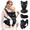 Black, variant on Baby Carrier with Hip Seat Convertible Soft and Cool Baby Carrier 4-Position for Child, Black