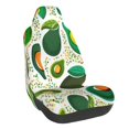 thumbnail image 1 of Wukai Green Avocado Full Set Car Seat Covers with Soft Padding Universal Auto Front Seats Protector and Cushion Mat, 1 of 5