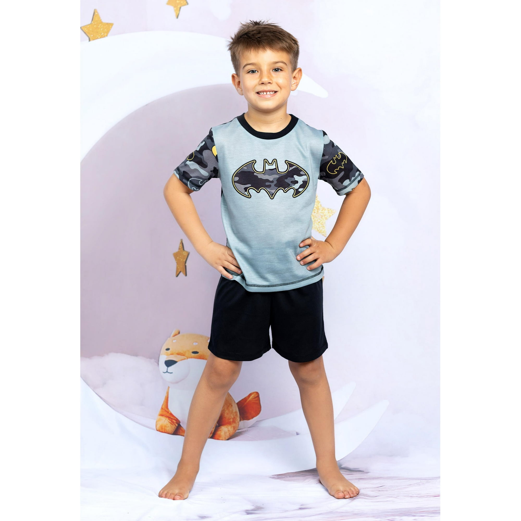 Pyjama Court Pyjama Batman Enfant Pyjama Polaire Garcon DC Comics