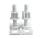 thumbnail image 1 of Kit de reparación de asiento de inodoro de plástico Bisagras Pernos inferiores Tornillos de montaje Baño, 1 of 1