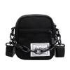 thumbnail image 2 of Bolsa Mini s pequeños de lona para mujer bandoleras versátiles de estilo Ehuebsd coreano para estudiantes bandolera pequeña para chica bolsa para teléfono, 2 of 9