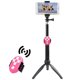 thumbnail image 5 of Sidaley M1 Video Shutter Remote Wireless Bluetooth Teléfono móvil Cámara Remoto Control multifunción Reemplazo para Teléfono y Comunicación rosado, 5 of 5