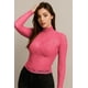 thumbnail image 1 of Blusa de encaje de manga larga Naranja neon Chica, 1 of 2