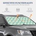 thumbnail image 4 of Xecao Horse And Flower for Foldable Car Sun Shades (2-Pack) offer sun protection with an easy-fold design for convenient windshield shading., 4 of 7