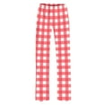 thumbnail image 3 of Plebaso Boys Girls Lounge Pants Print Wide Leg Pants Casual Elastic Waist Kids Trousers with Pockets, 3 of 7