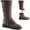 Brown, variant on Pleaser USA Gotham 105 Men's Costume Boots, Brown: SM 8-9 Male