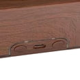 thumbnail image 3 of Yajisi Flame Essential Oil Diffuser, 220ml USB Quiet Aromatherapy Humidifier with 7 Colors Night Light, Ultrasonic Cool Mist Automatic Shutoff Desktop Mist Device for Bedroom, Dark Wood Grain, 3 of 9