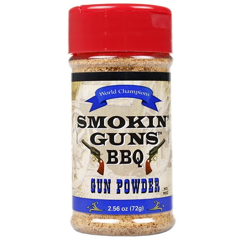 Smokin Guns BBQ 2.5 oz Gun Powder Rub All Purpose Seasoning 03001