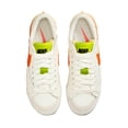 thumbnail image 4 of Nike Blazer Low '77 Jumbo Sail / Rush Orange - Atomic Green  DQ1470-103 Women's Size 6.5, 4 of 4