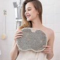 thumbnail image 5 of Silicone Shower Foot Scrubber Back Brush Massager Clean Bathroom Non Slip Bath, Back Scrubber, 5 of 5